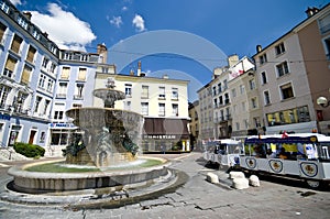 Grenoble city square