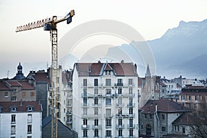 Grenoble cityscape