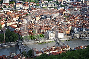 Grenoble old town, France