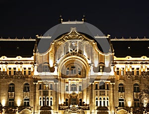 Gresham Palace in Budapest. Hungary