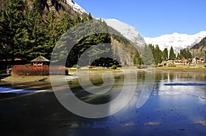 Gressoney's landscape photo