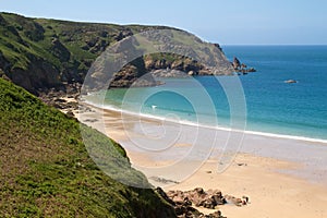 Greve de Lecq Beach, Jersey, UK