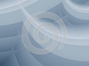 Grey abstract background with layered waves or arcs symbolizing psychological concepts