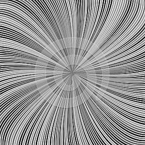 Grey abstract psychedelic swirl stripe background