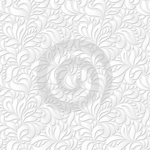 Grey abstract seamless pattern