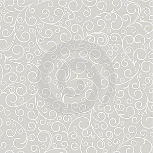 Grey abstract seamless pattern