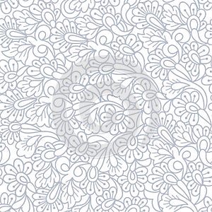 Grey abstract seamless pattern