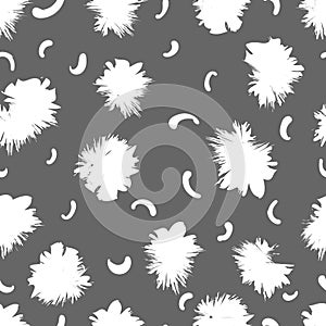 grey abstract seamless pattern monochrom