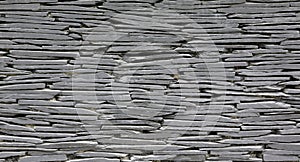 Grey - black stone wall texture background