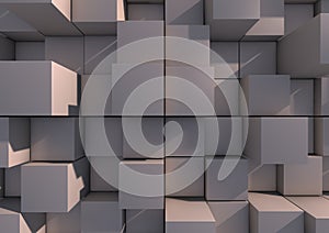 Grey block background