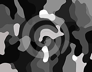 Grey ,blue and black sand camouflage illustration