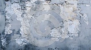 Grey and Blue Weathered Concrete Wall Texture