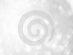 Grey Bokeh Light blur Round White Effect Glow Flare Photo Gleam Particle Soft Circle Gray Shine Sparkle Circular Abstract Silver