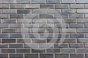 Grey brick background. For the presentation of something serious and significant photo
