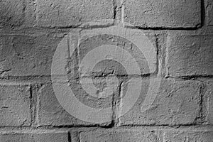Grey brick wall, brick background