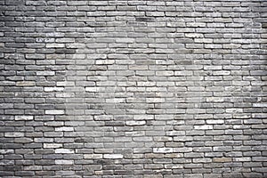 Grey brick wall , for background use .