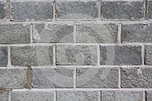 Grey brick wall