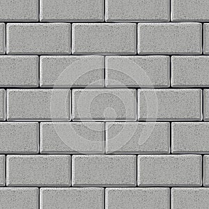 Grey Brick Wall photo