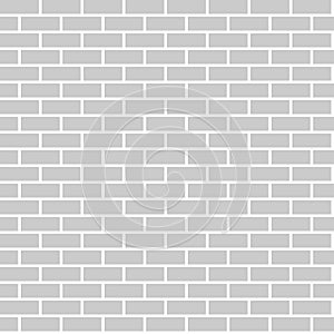 Grey brick wall seamless background. texture pattern