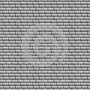 Grey Brick Wall Seamless Texture