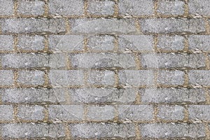 Grey brick wallpaper, seamless texture