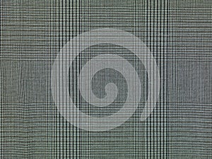 Grey checkered fabric background,