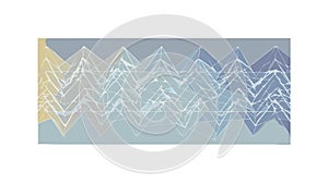 Grey Chevron Zigzag Pattern Minimalist Design, vector design Generative AI