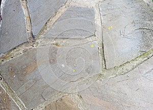 Grey Cobblestone sidewalk