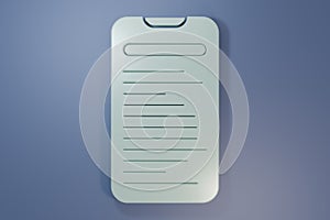 Grey Computer api interface icon isolated on purple-blue background. Application programming interface API technology