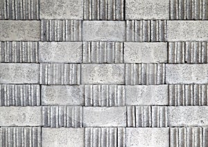 Grey concrete blocks background