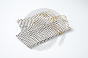 Grey dishtowel