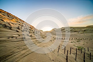 Grey dunes in Lithuania Nida