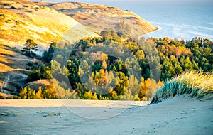 Grey dunes in Lithuania Nida