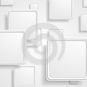 Grey geometric abstract squares background