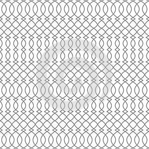 Grey Geometric Luxury Ornamental Pattern