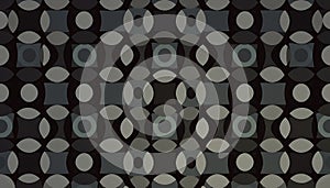 Grey geometric pattern texture, abstract design, modern background, structured and subtle, Stock Photo, Generative AI