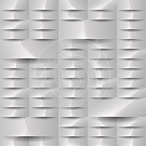 Grey geometric texture. Vector background can be used in cover design.