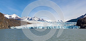 Grey Glacier Panorama, Torres del Paine, Chile