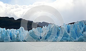 Grey glacier in Patagonia