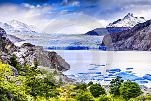 Grey Glacier, Patagonia, Chile