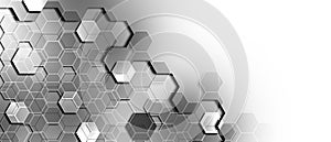 grey glossy oxygene abstract technology background