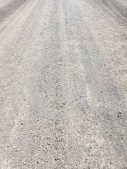 Grey gravel dirt rural backroads photo