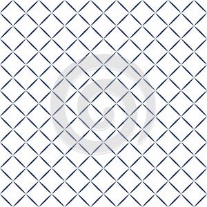 Grey grid vector seamless pattern. Geometric abstract background. Modern repeated texture. Gray tile. Good idea for