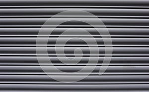 Grey industrial metal blinds background
