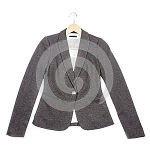 Grey Jersey Blazer photo