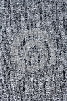 Grey jersey fabric texture background