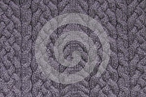 Grey knitting texture