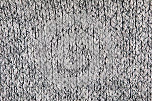 Grey Knitwear Fabric Texture