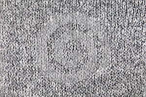 Grey Knitwear Fabric Texture