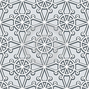 Grey lace pattern